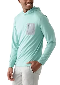 Long Sleeve Pocket Hoodie