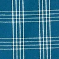 Long Sleeve Woven Poplin Plaid Shirt