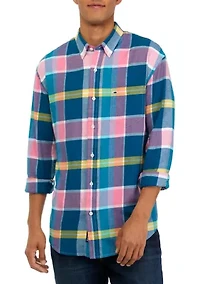 Classic Fit Flannel Shirt