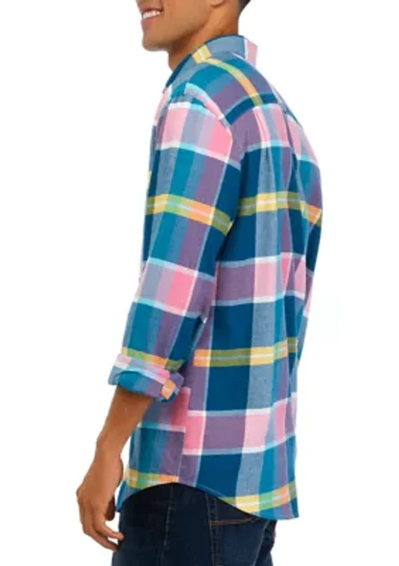 Classic Fit Flannel Shirt