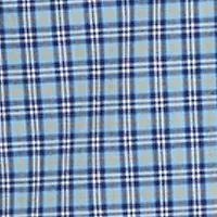 Poplin Plaid Printed Long Sleeve Shirt