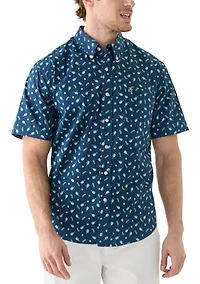 Printed Poplin Shirt