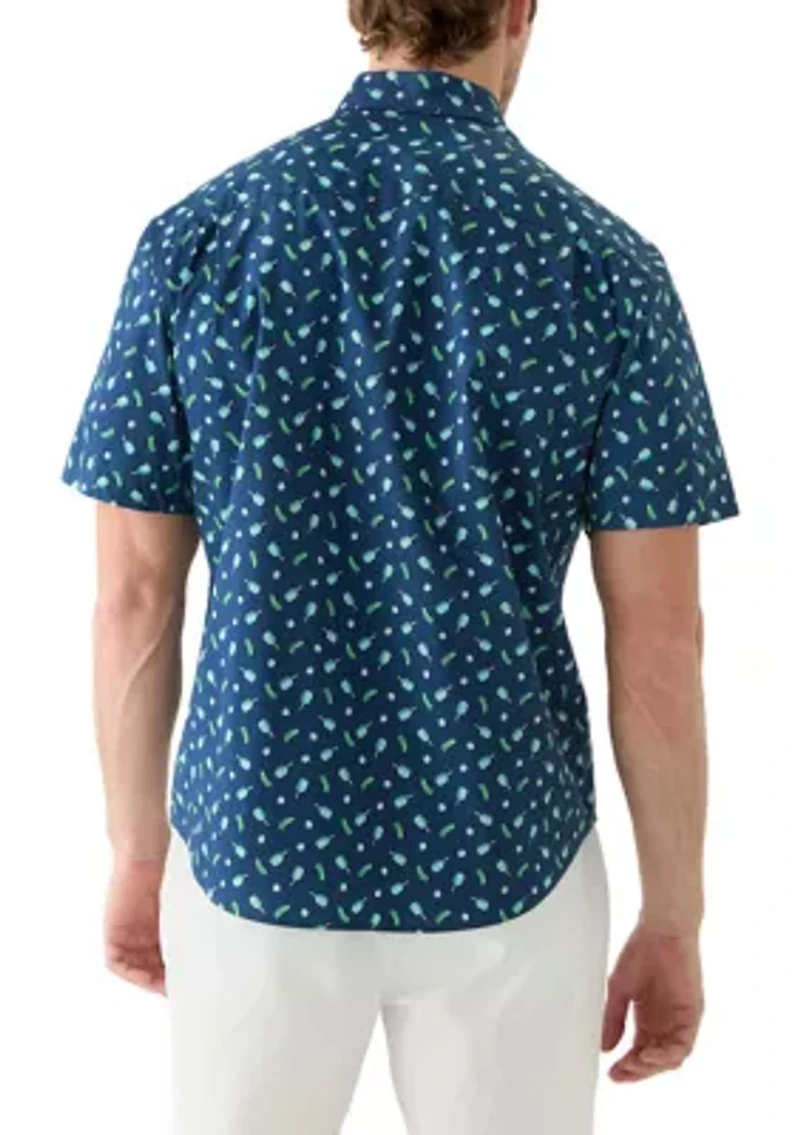 Printed Poplin Shirt