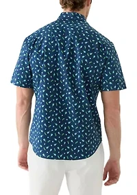 Printed Poplin Shirt