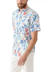 Printed Poplin Shirt