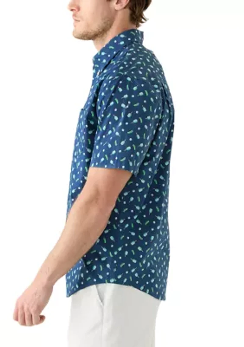 Printed Poplin Shirt