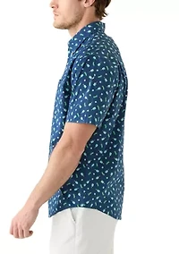 Printed Poplin Shirt