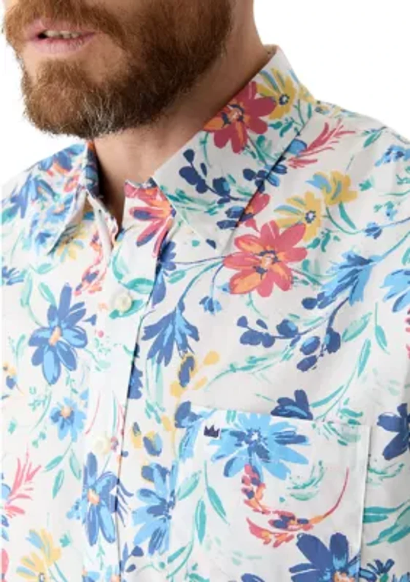 Printed Poplin Shirt