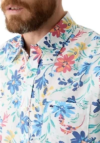 Printed Poplin Shirt