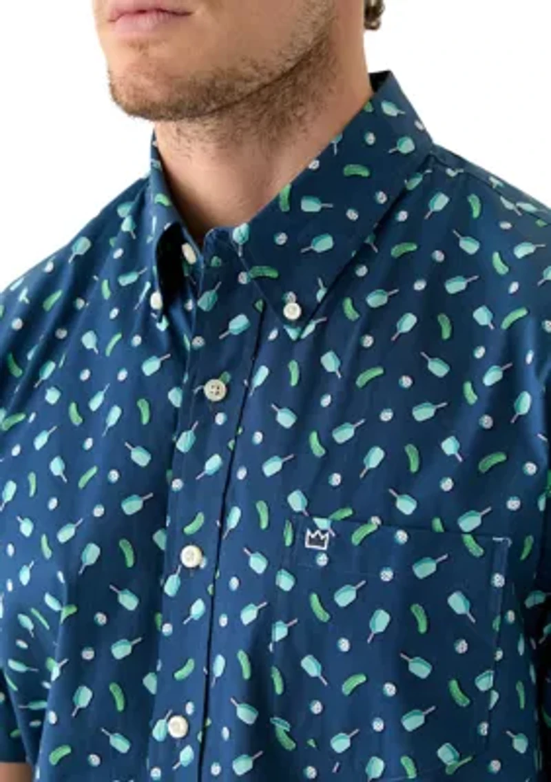 Printed Poplin Shirt