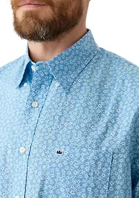 Printed Poplin Shirt