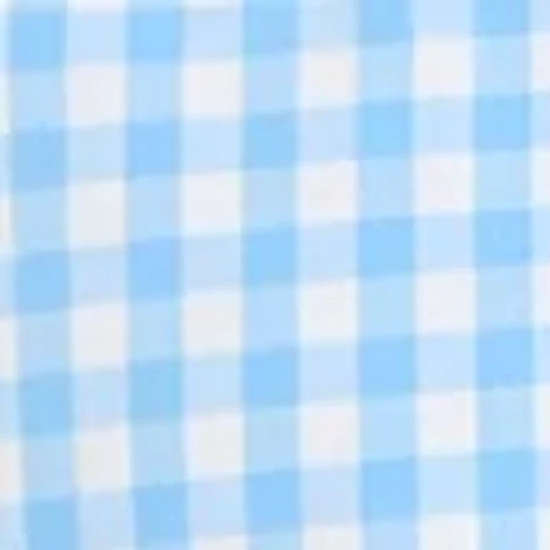 Poplin Gingham Printed Shirt