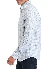 Poplin Plaid Printed Shirt