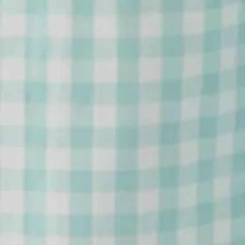 Men's Long Sleeve Poplin Gingham Shirt