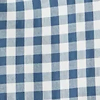 Men's Long Sleeve Poplin Gingham Shirt