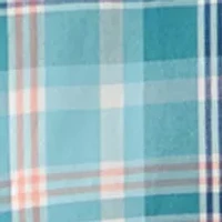 Men's Long Sleeve Poplin Plaid Shirt