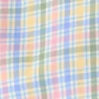 Men's Long Sleeve Poplin Plaid Shirt