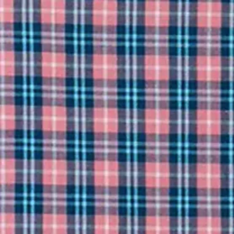Big & Tall Long Sleeve Woven Poplin Plaid Shirt