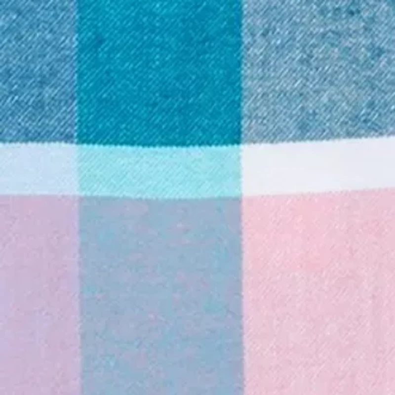 Big & Tall Long Sleeve Woven Twill Plaid Shirt