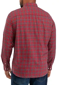 Big & Tall Long Sleeve Twill Shirt