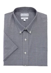 Big & Tall Easy Care Short Sleeve Woven End on Shirt