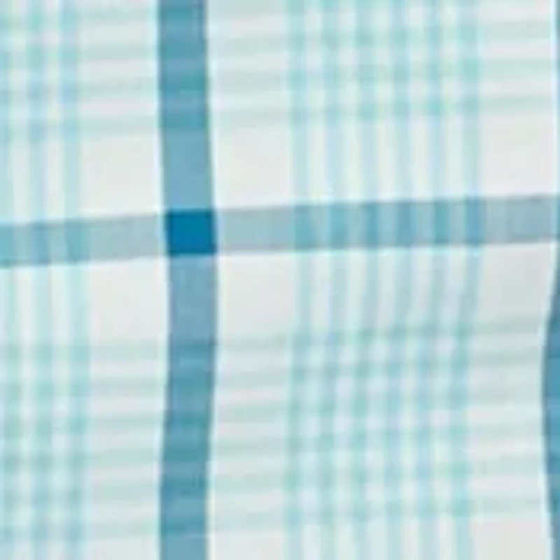 Short Sleeve Plaid Button Down Shirt