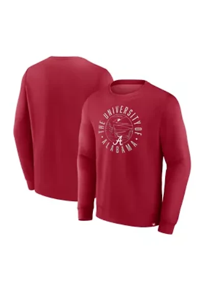 NCAA Alabama Crimson Tide Fleece Crew Neck Sweatshirt