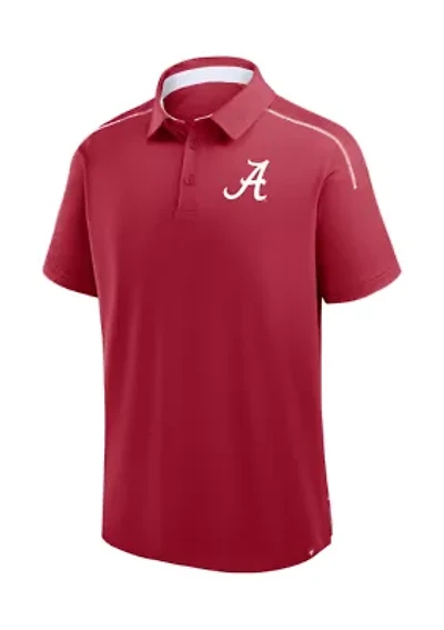 NCAA Alabama Crimson Tide Take The Lead Short Sleeve Polo Shirt