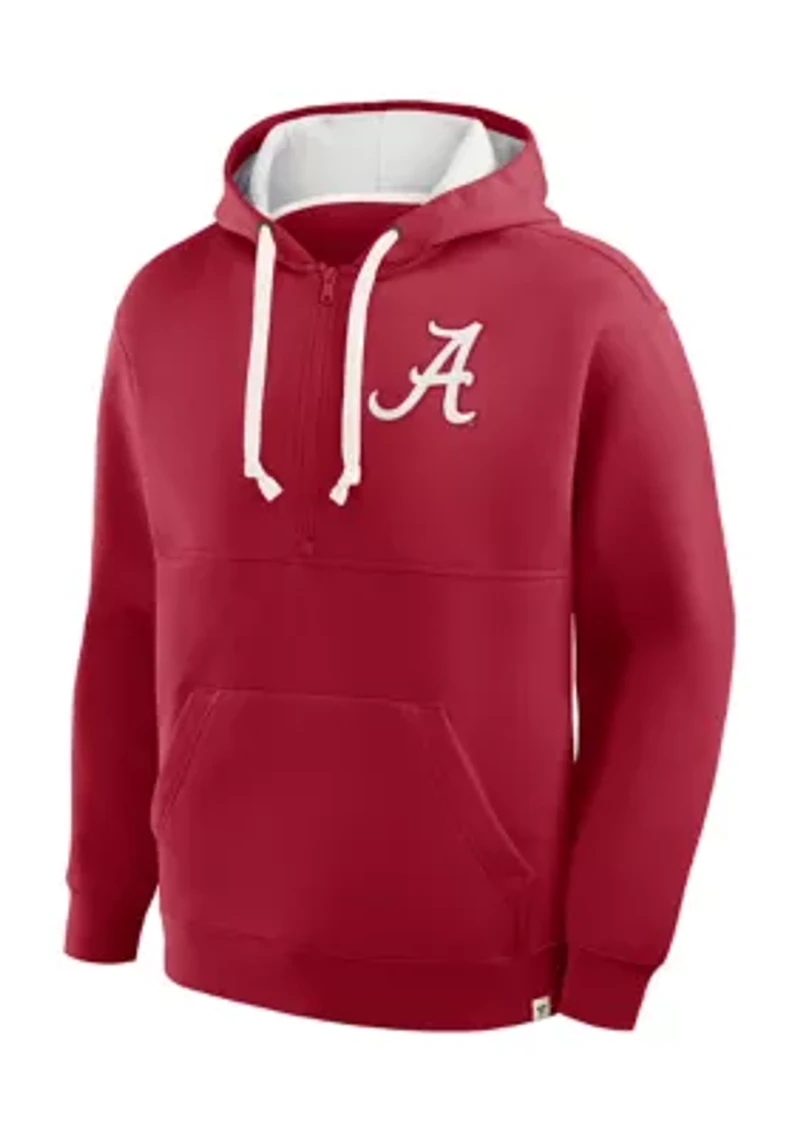 NCAA Alabama Crimson Tide Rise and Conquer Half-Zip Hoodie