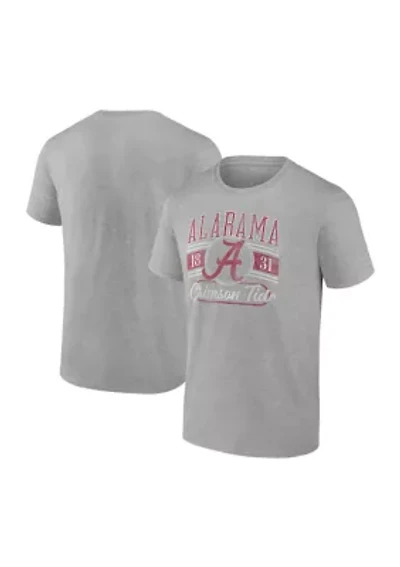 NCAA Alabama Crimson Tide Short Sleeve Cotton Jersey T-Shirt
