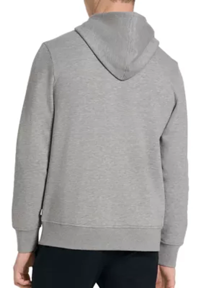 Men's Divide Fleece Graphic Pullover Hoodie