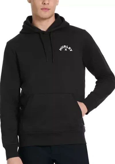 Men's Hot Fire Fleece Graphic Pullover Hoodie