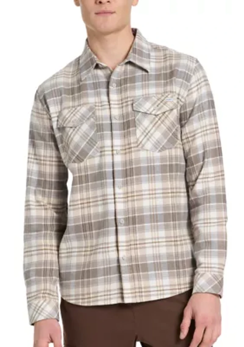 Men's Long Sleeve Flannel Button Up Shirt