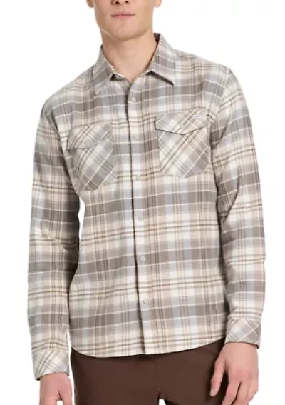 Men's Long Sleeve Flannel Button Up Shirt
