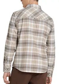 Men's Long Sleeve Flannel Button Up Shirt