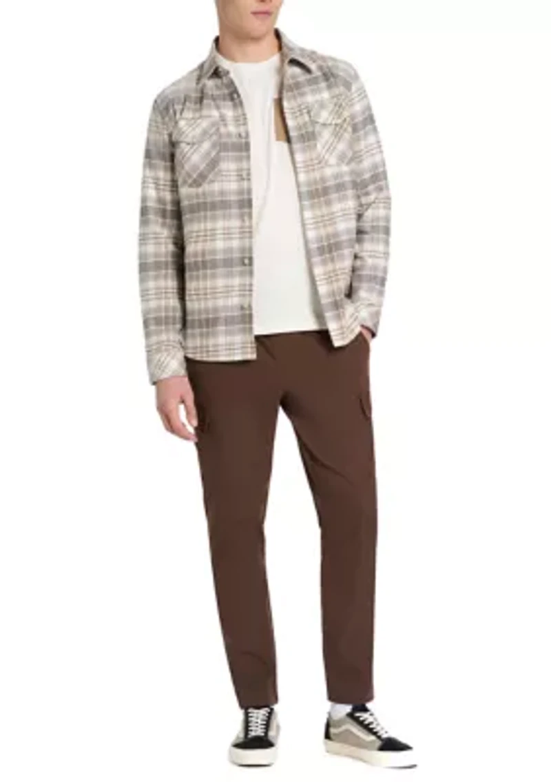 Men's Long Sleeve Flannel Button Up Shirt