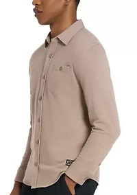 Men's Blue Skies Long Sleeve Button Down Shirt