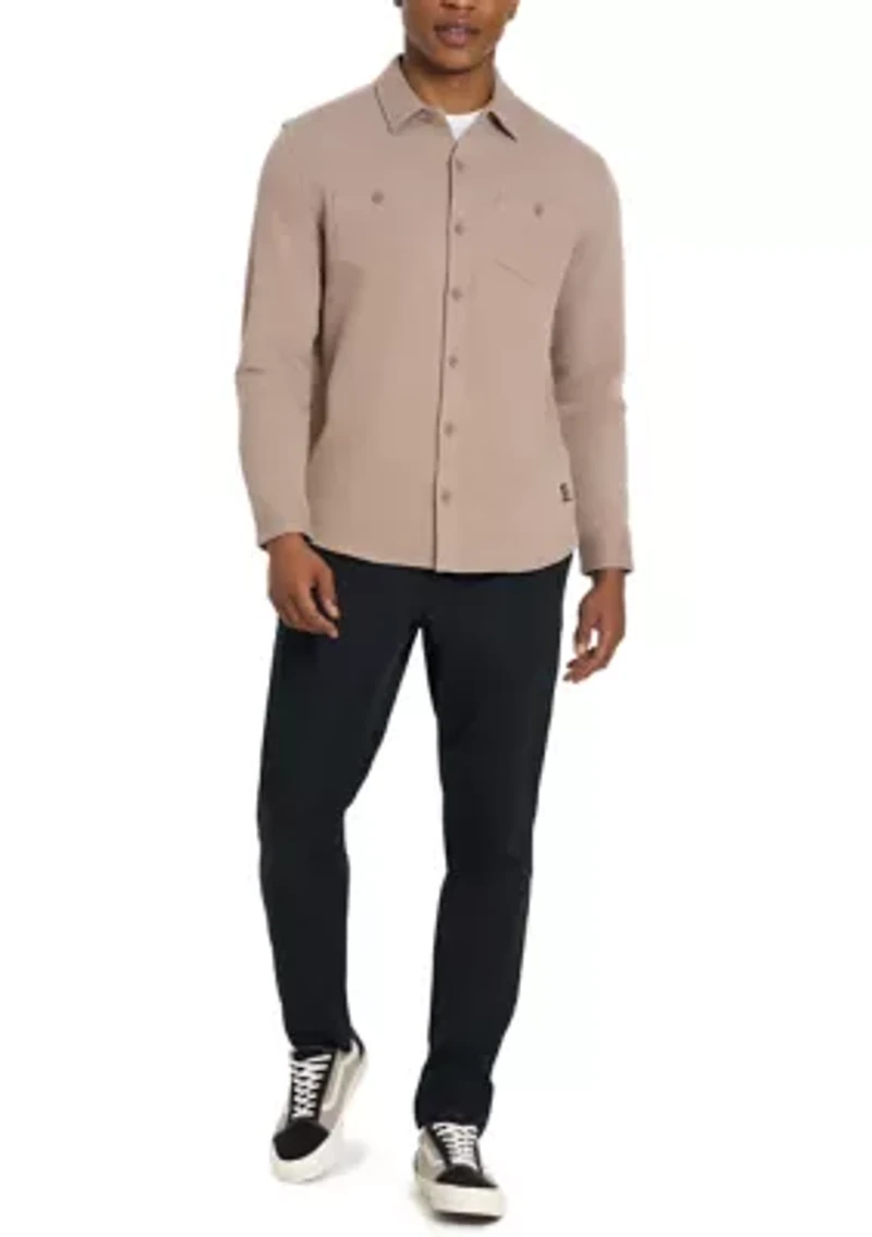 Men's Blue Skies Long Sleeve Button Down Shirt