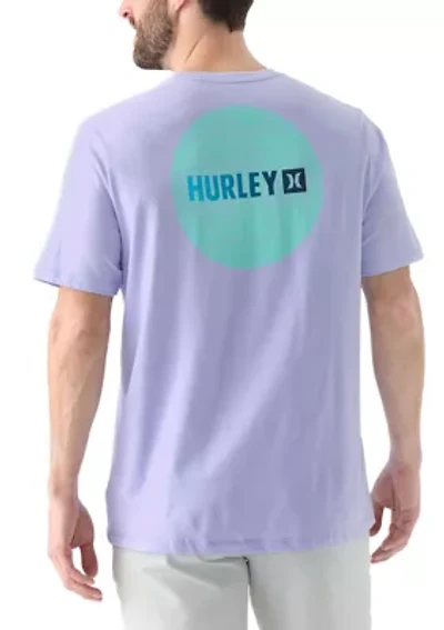 Circle Gradient Short Sleeve T-Shirt