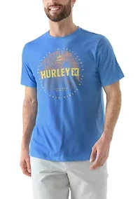 Palm World Short Sleeve Graphic T-Shirt