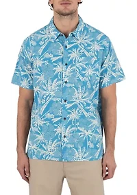 Men's Ricon Short Sleeve Printed Woven Shirt