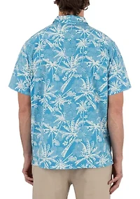 Men's Ricon Short Sleeve Printed Woven Shirt