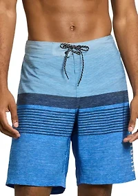 Men's Neon Aloha Volley Swim Shorts