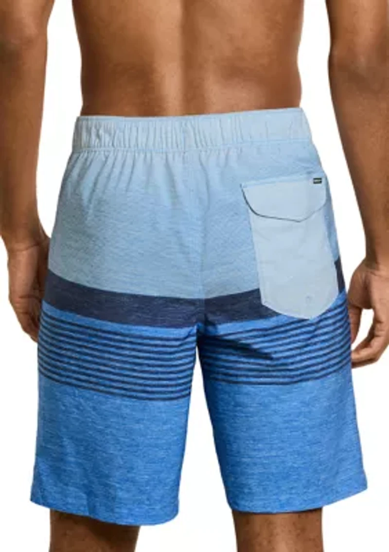 Men's Neon Aloha Volley Swim Shorts