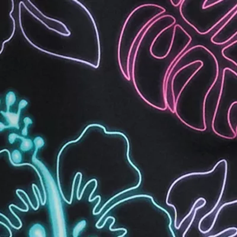 Men's Neon Aloha Volley Swim Shorts