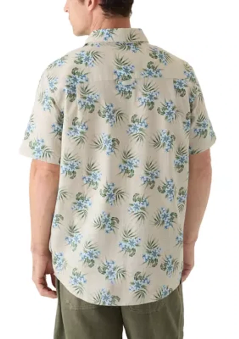 Men's Aloha Woven Floral Shirt