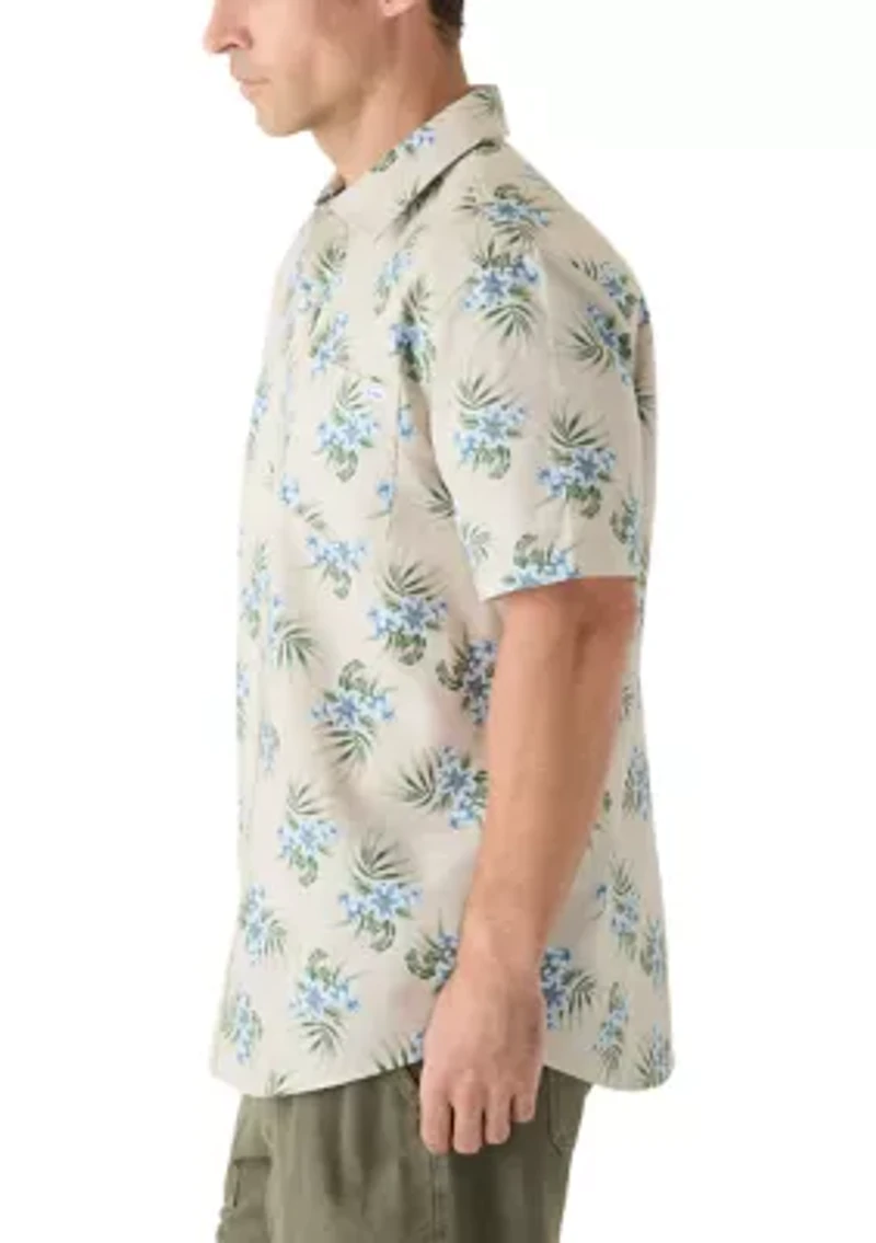 Men's Aloha Woven Floral Shirt