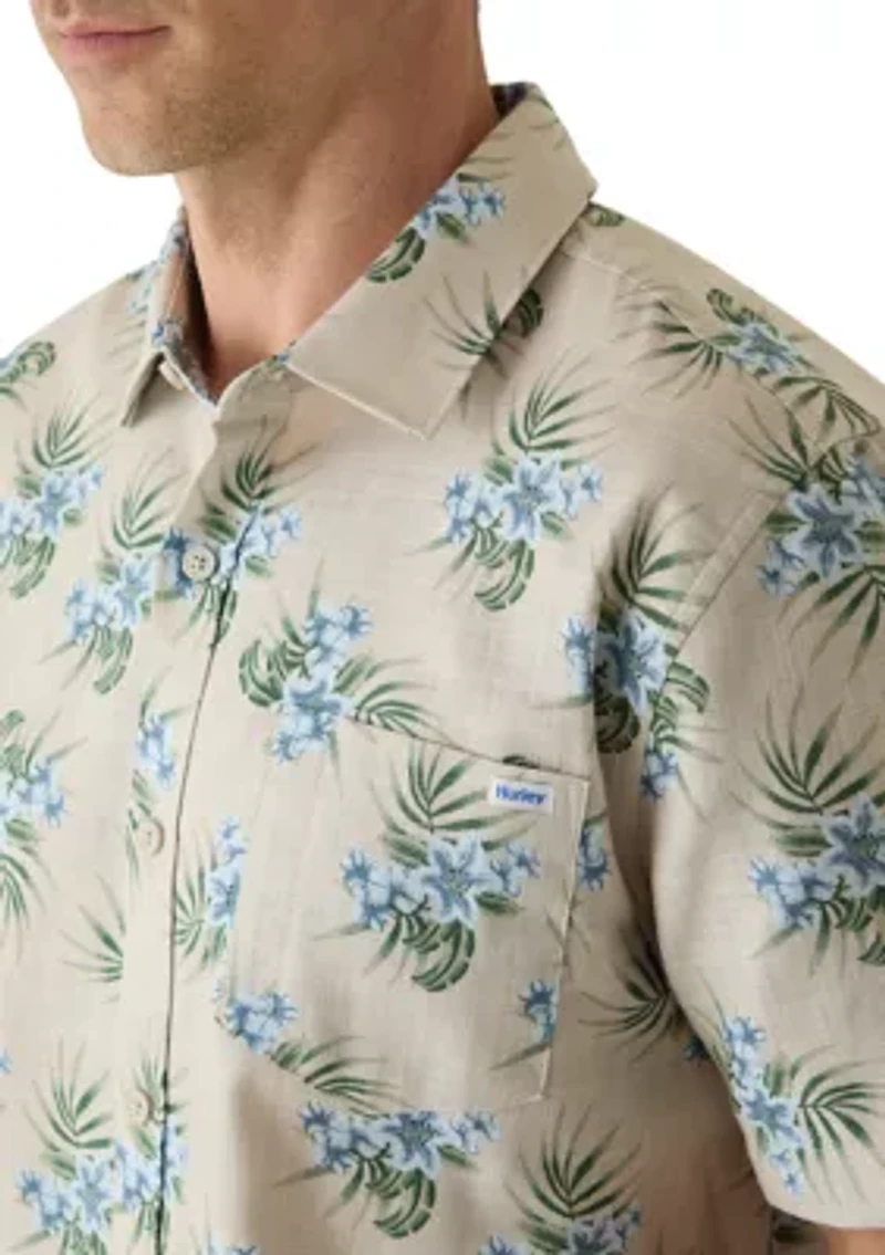 Men's Aloha Woven Floral Shirt