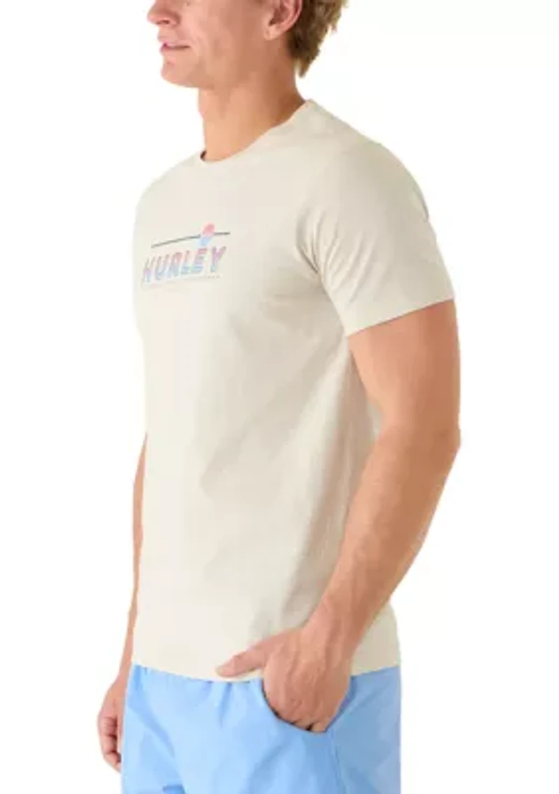 Men's Sun Lined Short Sleeve Graphic Shirt