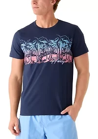 Men's Lagoon Short Sleeve Graphic Shirt